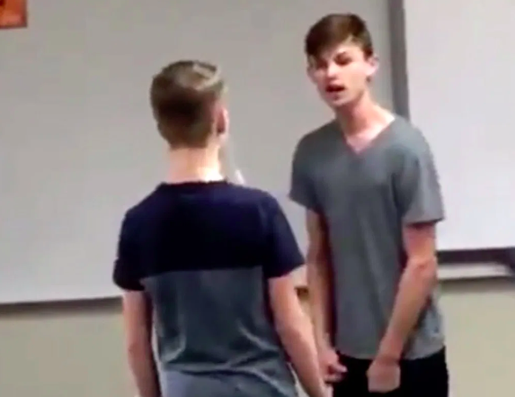 Gay Teen Fights Back Against School Bully As Teachers Do Nothing